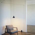 String Light Cone Pendant Light