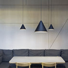 String Light Cone Pendant Light