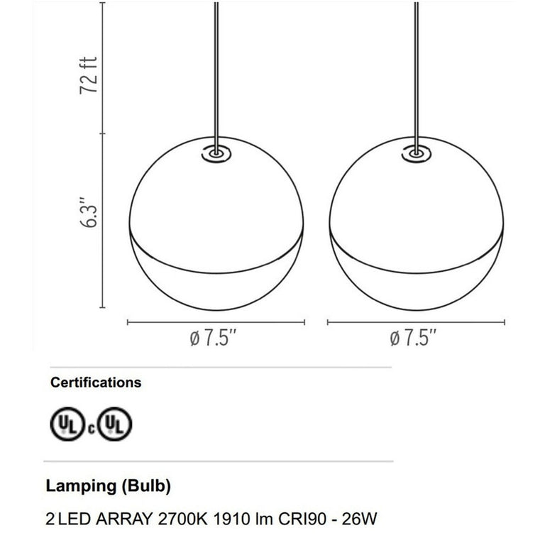 FLOS String Light Sphere Pendant Light - 2Modern
