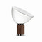 Taccia Table Lamp  option Anodized Bronze