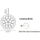 Taraxacum 88 S1 Pendant Light