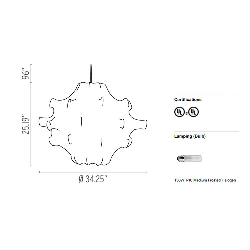 Taraxacum Pendant Light