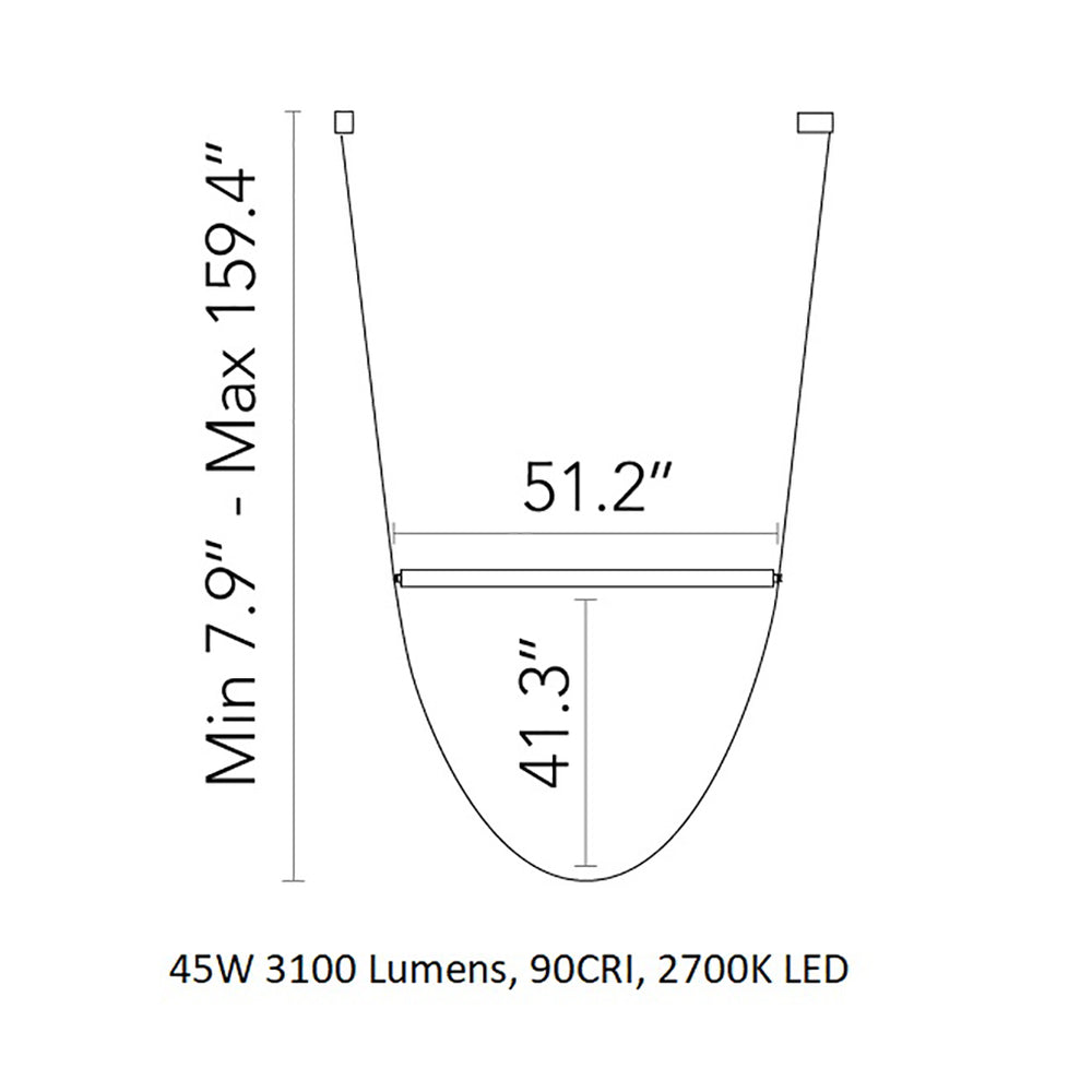 Wireline Pendant Light