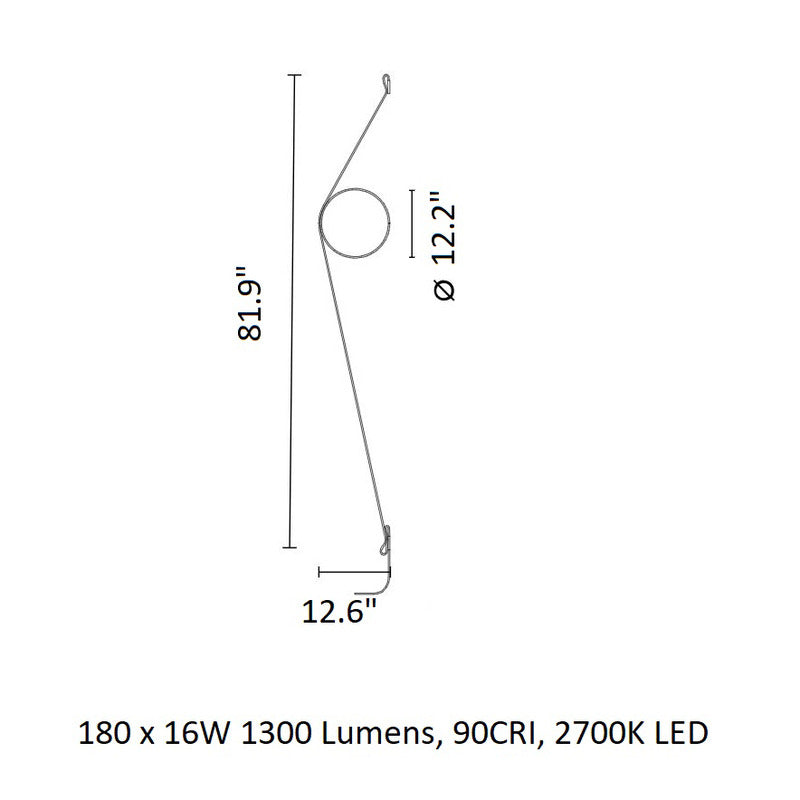 WireRing Plug-In Wall Light