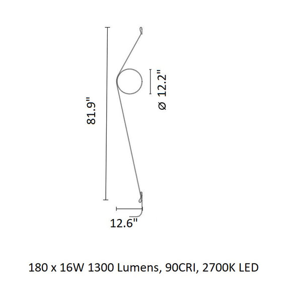WireRing Plug-In Wall Light