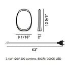 Anisha LED Table Lamp