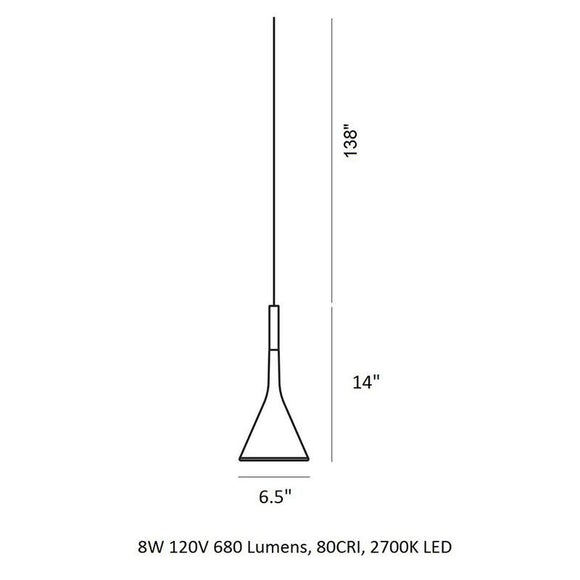 Aplomb LED Outdoor Pendant Light