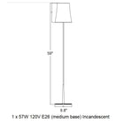 Birdie Easy Lettura Floor Lamp