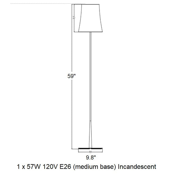 Birdie Easy Lettura Floor Lamp