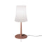 Birdie Easy Table Lamp  option Brick Red