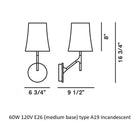 Birdie Wall Light