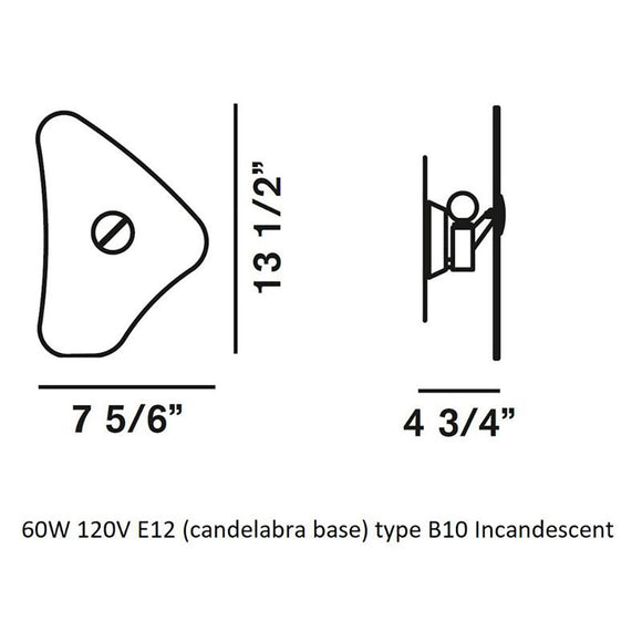 Bit 4 Wall Light