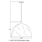 Bump Pendant Light