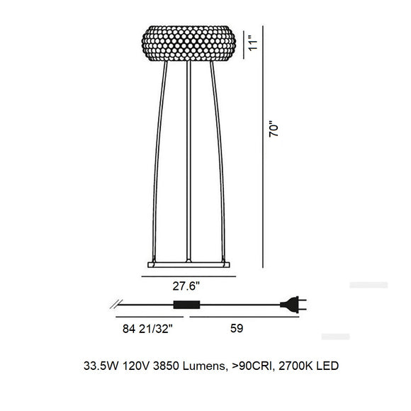 Caboche Floor Lamp