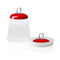 Cri Cri Silicone Outdoor Portable Lamp  option Red