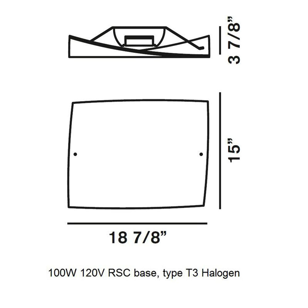 Folio Flush Mount