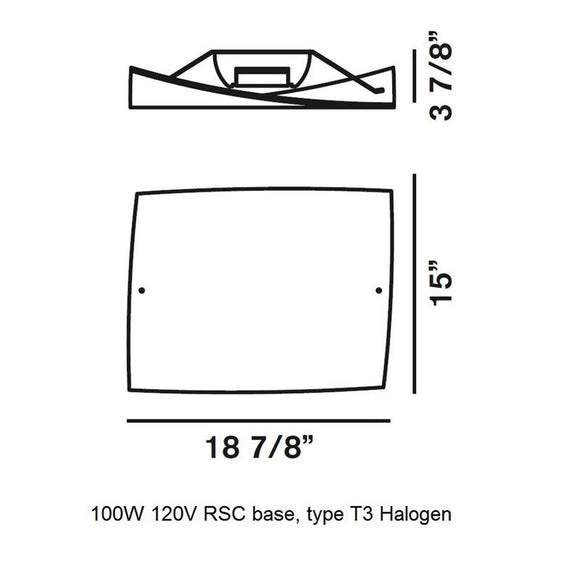 Folio Flush Mount