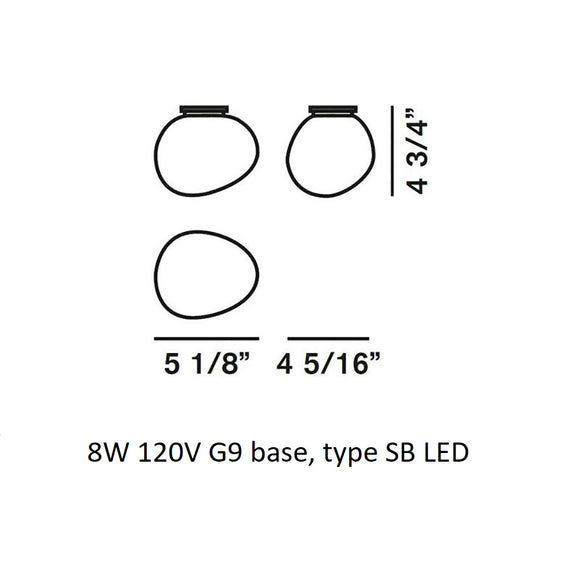 Gregg Wall/Ceiling Light