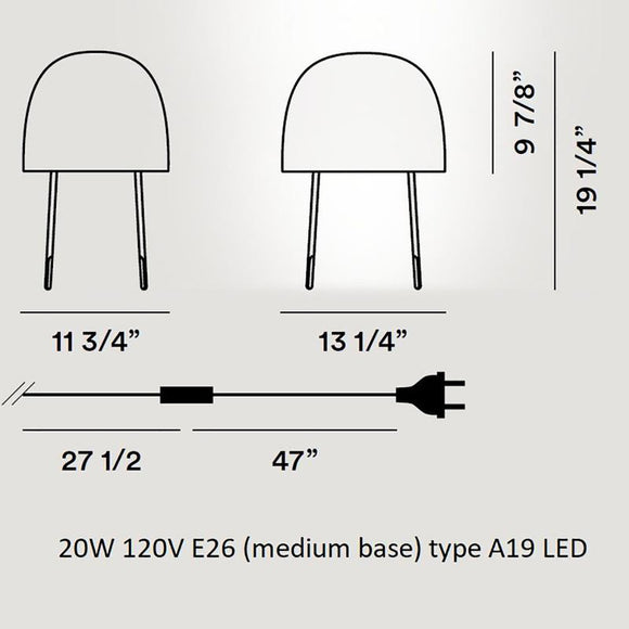 Kurage Table Lamp