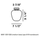 Rituals 3 Flush Mount