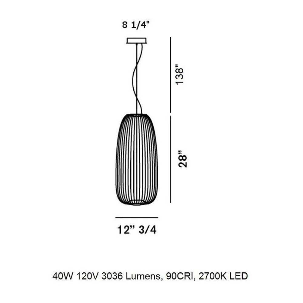 Foscarini Spokes 1 Pendant Light - 2Modern