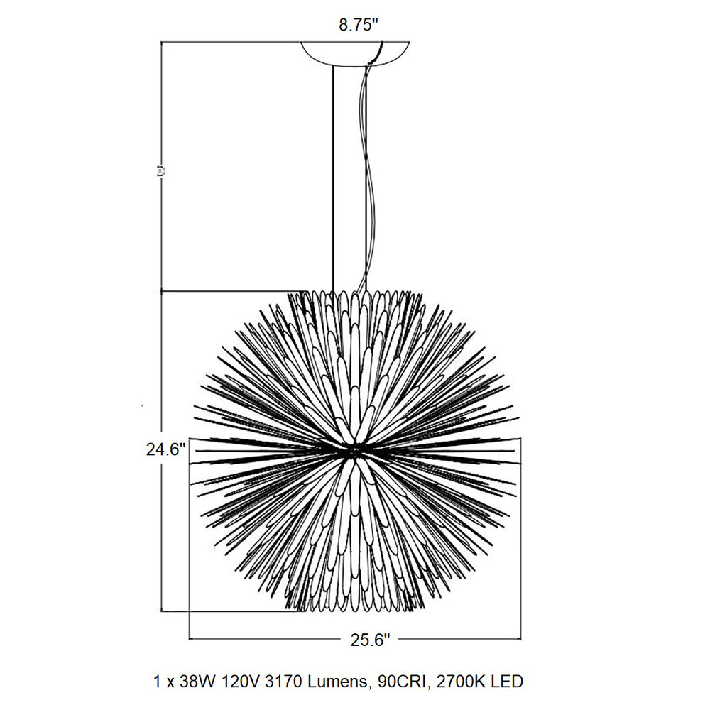 Sun Light of Love Pendant Light
