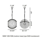 Supernova Pendant Light