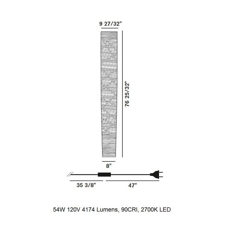 Tress LED Floor Lamp