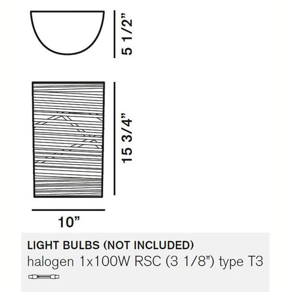 Tress Wall Light