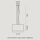 Twice as Twiggy Pendant Light
