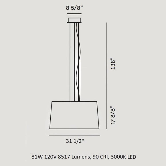 Twice as Twiggy Pendant Light