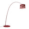 Twiggy Grid LED Outdoor Floor Lamp  option Carmine