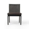 Antonia Dining Chair  option Sonoma Black / Brushed Ebony with Brushed Ebony Cane