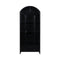 Belmont Cabinet  option Black with Weathered Bronze Door Pull