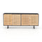 Carmel Sideboard  option Black Wash / Natural Cane
