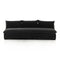 Grant Armless Sofa  option Henry Charcoal