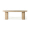 Jaylen Extension Dining Table  option Light Oak