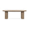Jaylen Extension Dining Table  option Yucca Oak