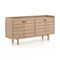 Lula Outdoor Sideboard  option Washed Brown