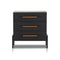 Rosedale 3 Drawer Dresser  option Ebony Oak