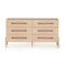 Rosedale 6 Drawer Dresser  option Yucca Oak