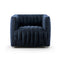 Augustine Swivel Chair  option Sapphire Navy