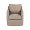 Banks Swivel Chair  option Alcala Taupe