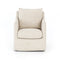 Banks Swivel Chair  option Cambric Ivory