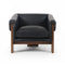 Cairo Lounge Chair  option Harrison Black