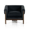 Cairo Lounge Chair  option Modern Velvet Smoke