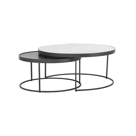 Evelyn Round Nesting Coffee Table