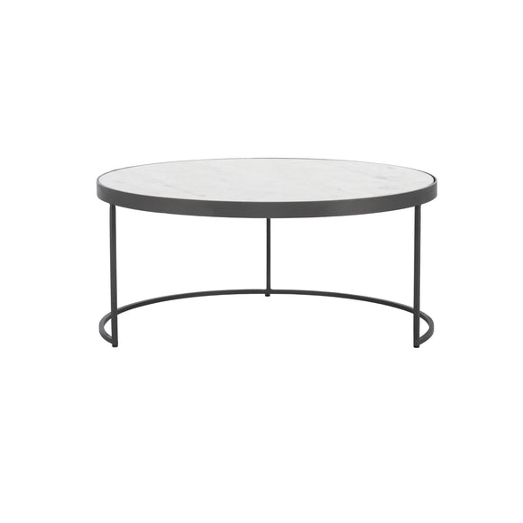 Four Hands Evelyn Round Nesting Coffee Table - 2Modern