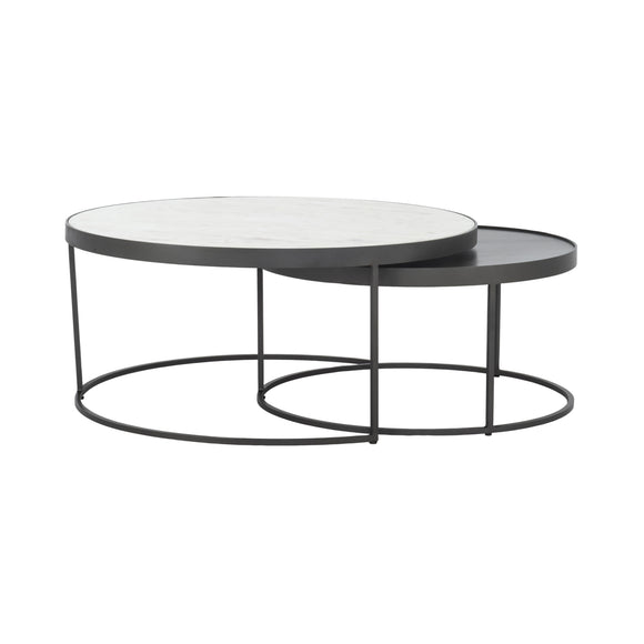Evelyn Round Nesting Coffee Table