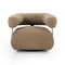 Gareth Swivel Chair  option Nubuck Silver